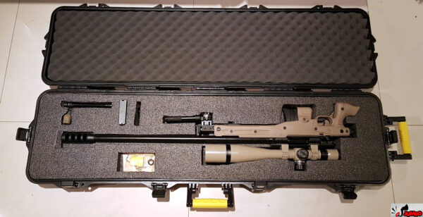 Insert de espuma para Case para Rifle Sniper